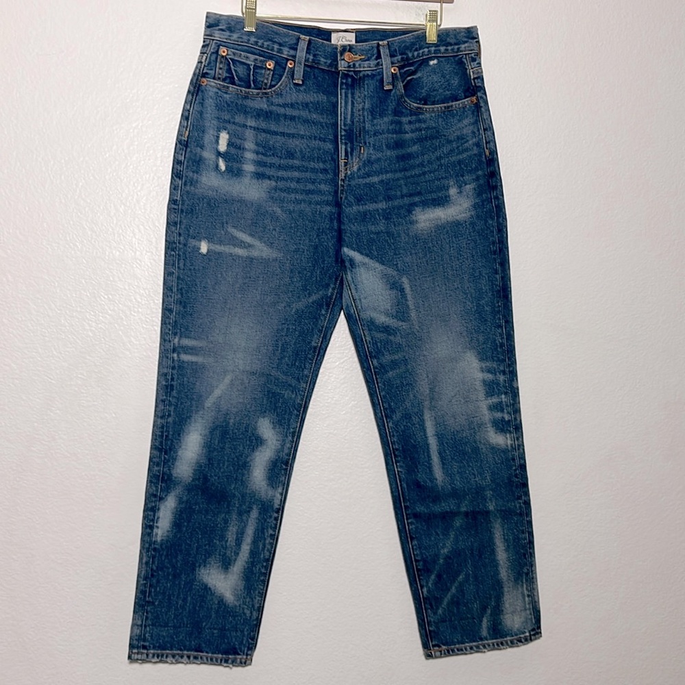 J. Crew Denim Slouchy Boyfriend Jean in Barn Wash Size 29